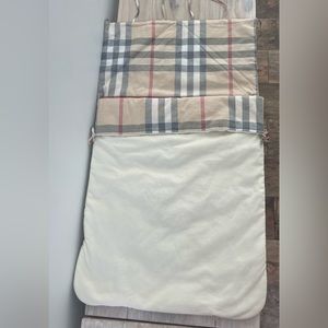 Burberry bassinet blanket/nest